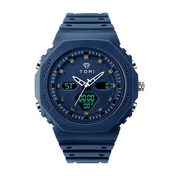 TOMI Dual Time Sport Watch (Blue Edition)